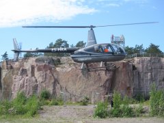 Robinson R44 Raven ES-HRA Hanko 2020-08-09