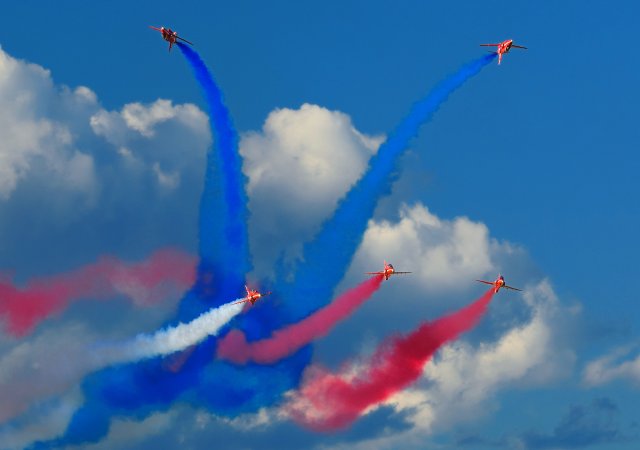 RAF Red Arrows 29.8.2020