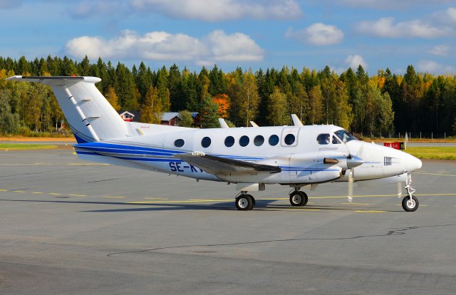 SE-KVL - Beechcraft B200 Super King Air - Jonair - 25.9.2020