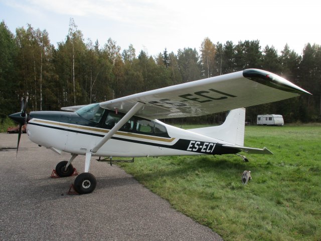 Cessna A185F Skywagon ES-ECI EFHN 2020-09-26