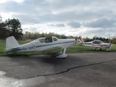 Vans RV-6 OH-XMT & Evektor EV-97 Eurostar OH-U385 EFHN 2020-10-14