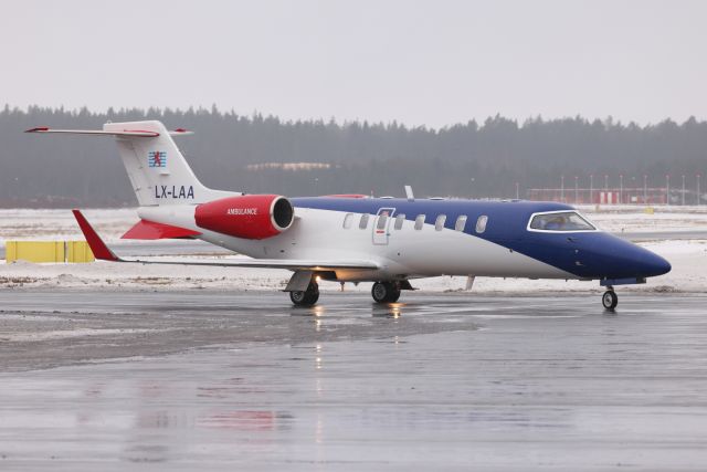 LX-LAA Learjet 45 EFPO 2021 02 24