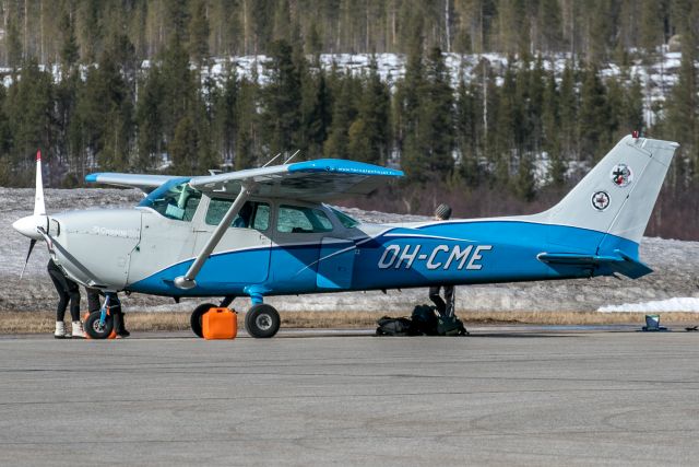 OH-CME. Tervalentäjien Cessna 172 Skyhawk II. 18.4.2021