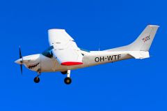 OH-WTF - Cessna 182Q Skylane II - Vaasan Laskuvarjokerho - 3.4.2021