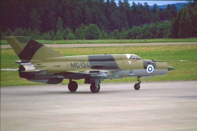 MiG-21 BIS MG-134 EFKU 1987-07