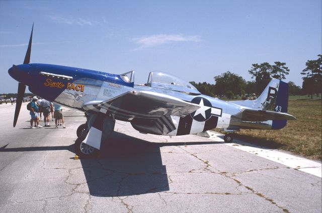 P-51D-25NA, 44-73543, N151TP, Sweetie Face, Kissimmee FL, 1999-04-10