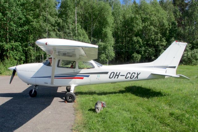 Cessna F172M OH-CGX EFHN 2021-06-10