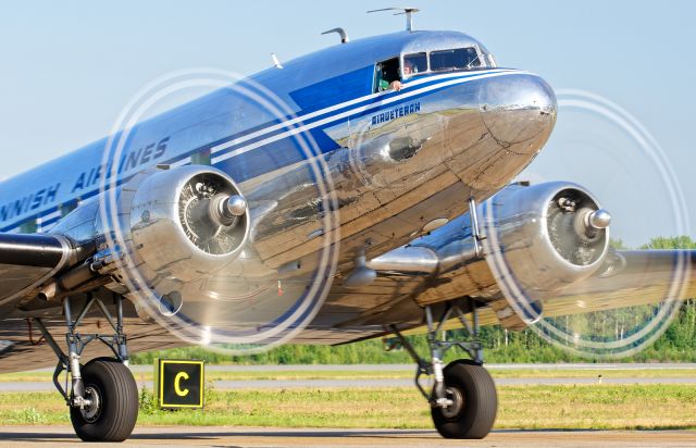 OH-LCH - Douglas DC-3 (C-53C Skytrooper) - Airveteran - 14.7.2021