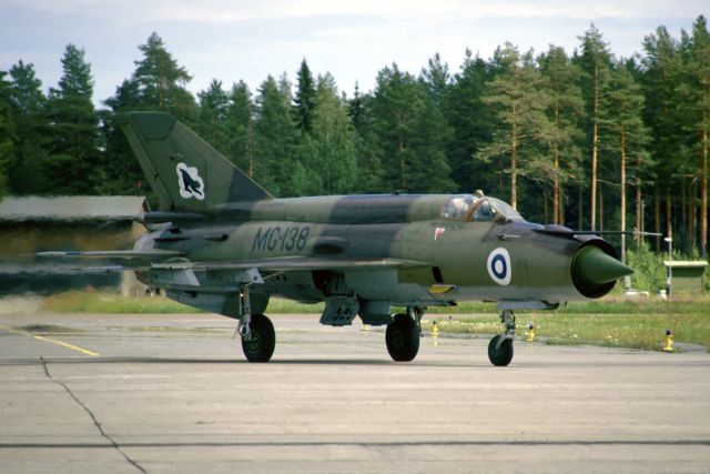 MiG-21 BIS MG-138 EFKU 1987-07