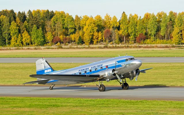 OH-LCH - Douglas DC-3 (C-53C Skytrooper) - Airveteran - 26.9.2021