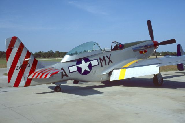 P-51D-30NT 45-11559 N51MX MX-A Mad Max Kissimmee FL 1999-04-10