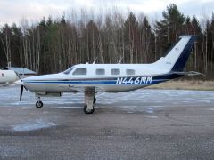 Piper PA-46-310P Malibu N446MM EFHN 2011-12-31