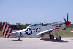 P-51D-30NT 45-11559 N51MX MX-A Mad Max Kissimmee FL 1999-04-10