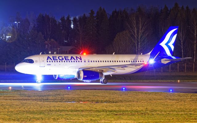 SX-DGY - Airbus A320-232 - Aegean Airlines - 23.10.2021