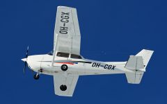 OH-CGX - Reims-Cessna F172M Skyhawk - Jukolan Pilotit - 12.3.2022