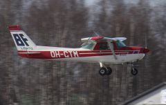 BF-Lento Cessna 152 OH-CTM