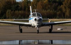 Beech B33 Debonair OH-BDA Finnair Flying Club