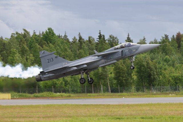 Saab JAS 39C Gripen 213 19.6.2022