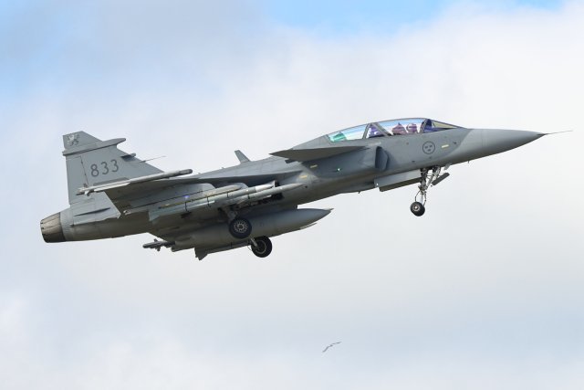 Saab JAS 39D Gripen 833 20.6.2022