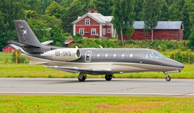 OO-SKS - Cessna 560XL Citation XLS - Luxaviation Belgium - 16.7.2022