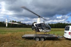 Robinson R22 Beta, OH-HKP, EFHN, 2022-09-08