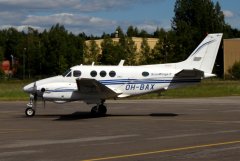 Beechcraft C90 King Air OH-BAX  Scanwings