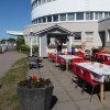 Malmi Airport restaurant summer terrace