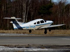 OH-PGA Piper PA-28RT-201T Turbo Arrow IV / Salpauslento