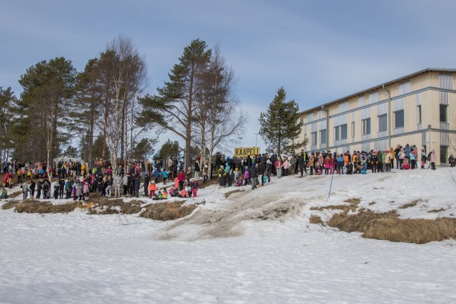 Perinteeksi muodostunut Tunturi-Ilmailijoiden järjestämä Suksilentoleiri oli viikolla 15.