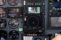 N446MM Piper PA-46-310P Malibu instrument panel closeup