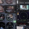 N446MM Piper PA-46-310P Malibu instrument panel closeup