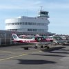 Various Aircraft by the Terminal Building At Malmi Airport