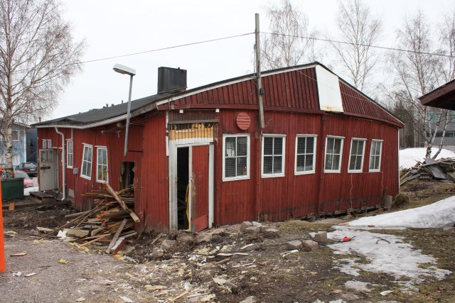 Old Clubhouse of Parachuting Club of Finland