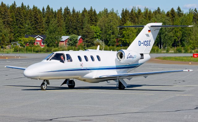 D-ICEE - Cessna 525 CitationJet - Spree Flug - 9.6.2023