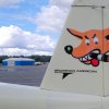 OH-AYF Grumman American AA-1 Yankee Clipper / Fox logo