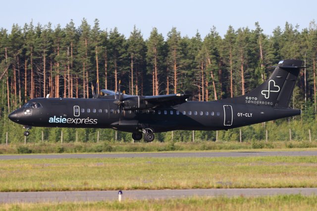 OY-CLY Alsie Express ATR 72-500 15.7.2023