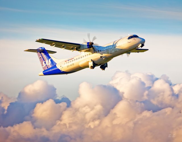 ES-ATD - ATR 72-600 - SAS Scandinavian Airlines - 20.7.2023