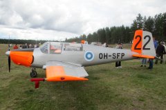 Saab 91D Safir OH-SFP EFJM 2023-07-22