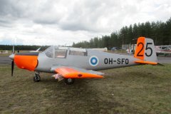 Saab 91D Safir OH-SFO EFJM 2023-07-22