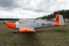 Saab 91D Safir OH-SFF EFJM 2023-07-22