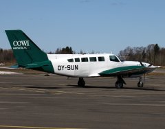 OY-SUN Cessna 402C / COWI Aerial Survey