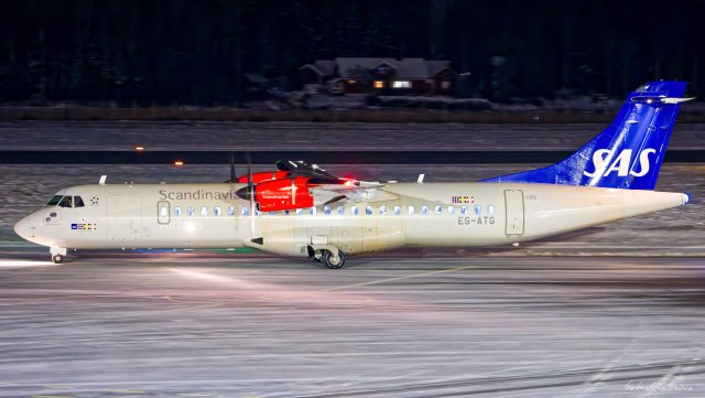 ES-ATG - ATR 72-600 - SAS Scandinavian Airlines (Xfly) - 19.11.2023