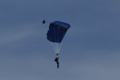 Unknown skydiver over Malmi Airport