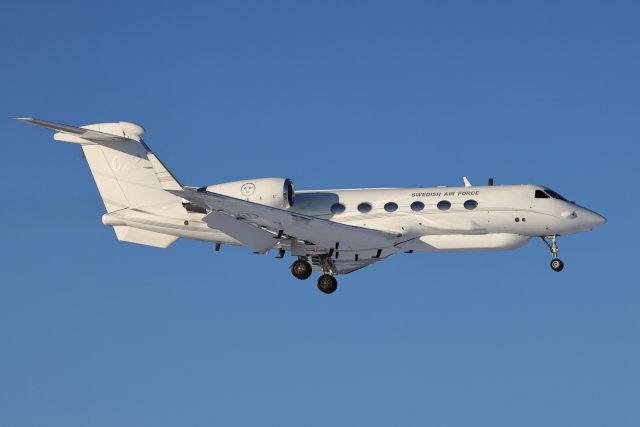 SwAF 102002 Gulfstream S102B Korpen 8.2.2024