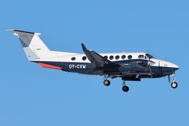 OY-CVW Beechcraft Super King Air 350 18.3.2024