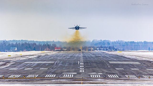 HN-453 - McDonnell Douglas F/A-18C Hornet - Ilmavoimat - 2.3.2024