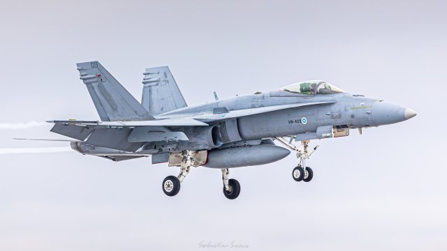 HN-409 - McDonnell Douglas F/A-18C Hornet - Ilmavoimat - 28.2.2024