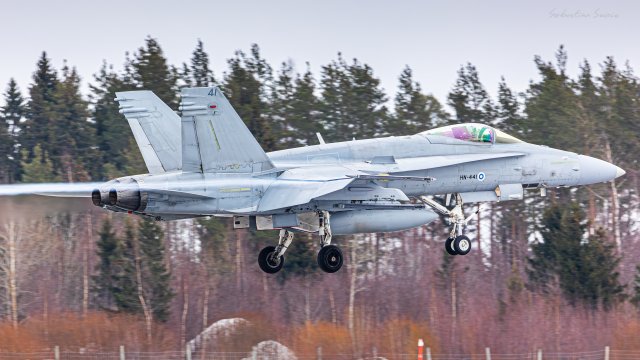 HN-441 - McDonnell Douglas F/A-18C Hornet - Ilmavoimat - 28.2.2024