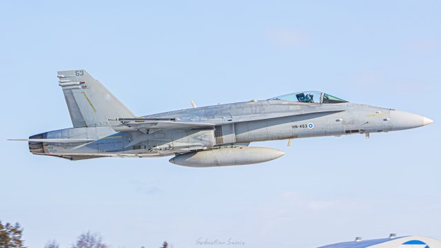 HN-453 - McDonnell Douglas F/A-18C Hornet - Ilmavoimat - 1.3.2024