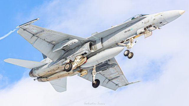 HN-409 - McDonnell Douglas F/A-18C Hornet - Ilmavoimat - 1.3.2024